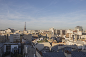 Appartement avec vue dégagée sur la Tour Eiffel rue Vaugirard