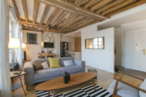 Duplex with three bedrooms rent in Paris
