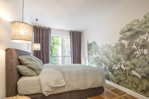 two rooms furnished apartment wallpaper