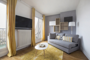 furnished living-room renovation decoration architect Paris