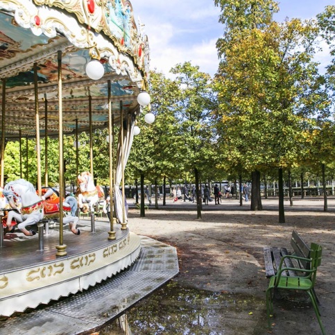 promenade aux Tuileries vivre à Paris location meublée