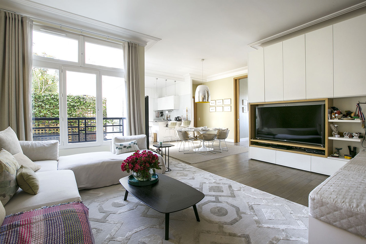 Meubler et décorer avec élégance un appartement familial parisien