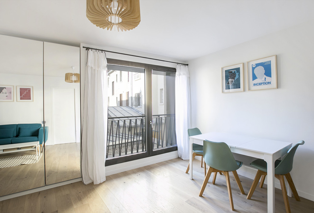 Breath of Fresh Air in a Furnished Apartment for Rent in Paris