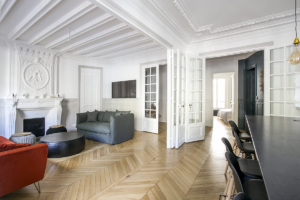 Louer appartement meublé style haussmannien avenue Kléber Paris 6
