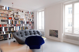 appartemet à louer Paris style contemporain