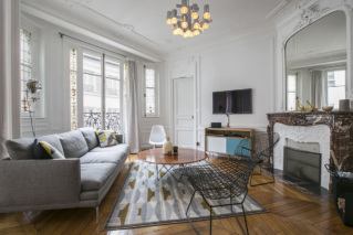 Lounge area - One-bed apartment in Paris
