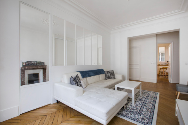 Paris two-bedroom furnished rental