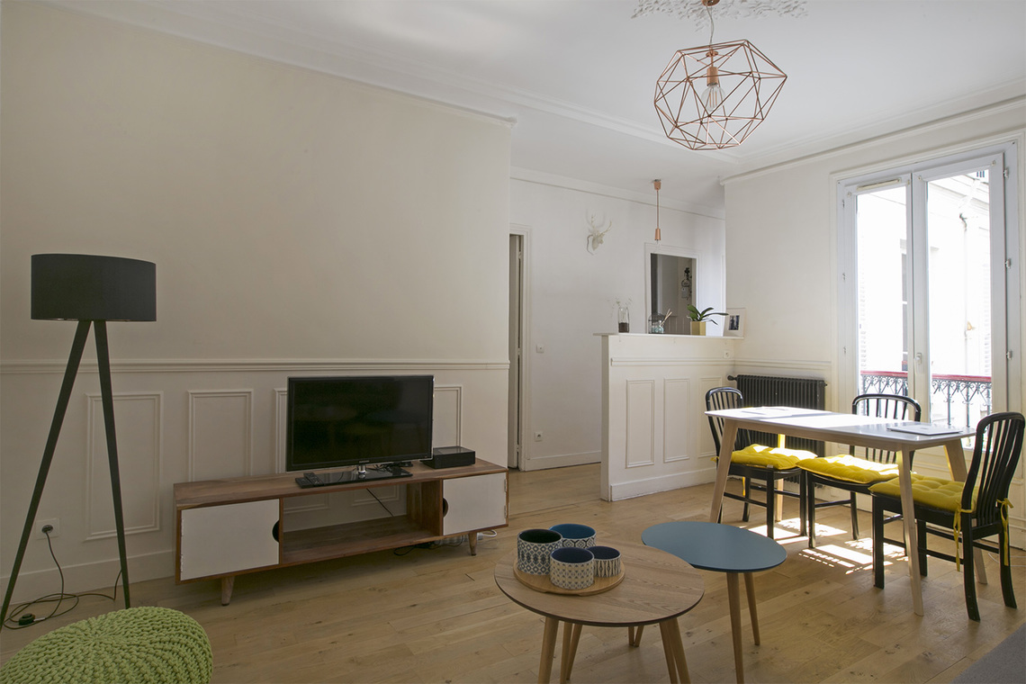  Location  appartement  meubl  de 60 m2  Rue des Dames  Paris 