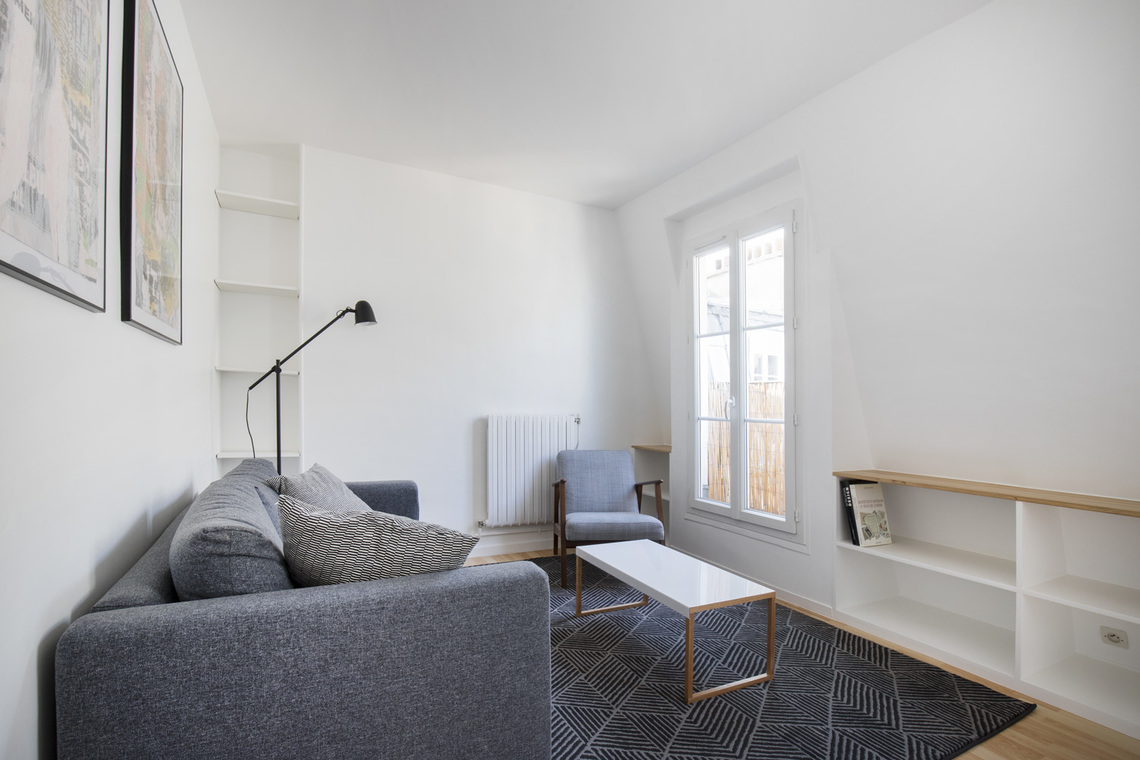 Location Appartement Meuble De 36 M2 Rue Saint Maur A Paris