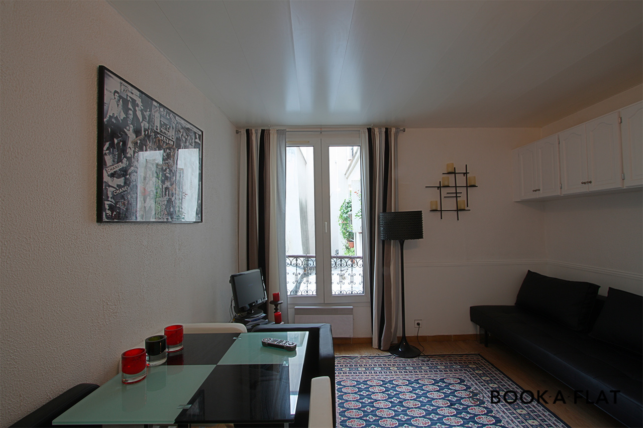 Studio for rent Rue Saint Maur, Paris Ref 1879