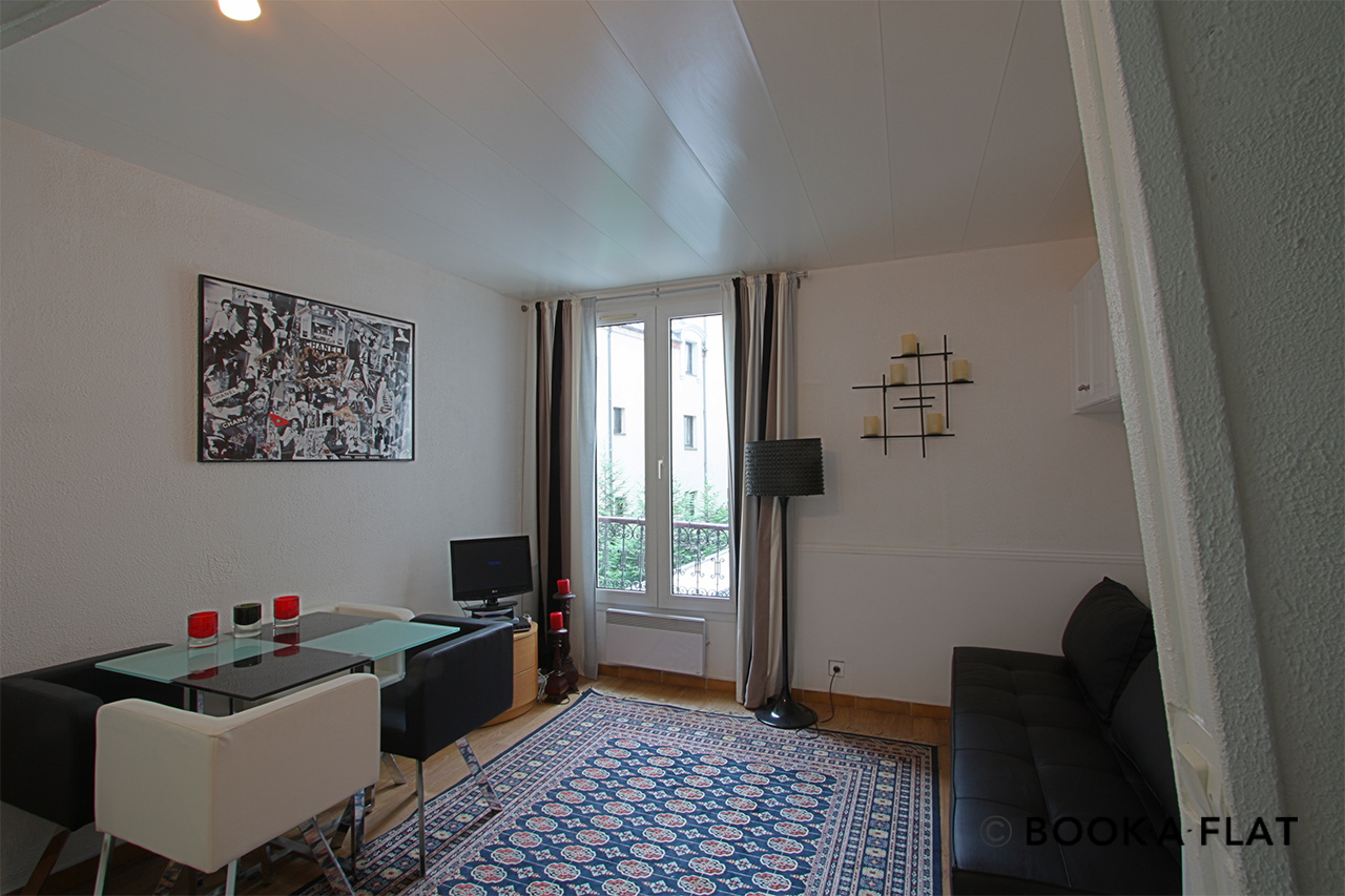 Studio for rent Rue Saint Maur, Paris Ref 1879
